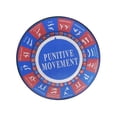 thumbnail image 3 of Juegos de mesa de casino, juegos de mesa de ocio de tocadiscos, diversión de fiesta multijugador portátil, rueda de de fiesta para vacaciones Azul Baoblaze Rueda de la ruleta, 3 of 8