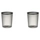 thumbnail image 2 of Cateissary Cubo de basura sin tapa, cubo de basura a rayas, cubos de basura cilíndricos, gran capacidad, hogar, cocina, baño, contenedor Type1 NO1, 2 of 6