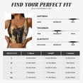 thumbnail image 5 of Sikiie Vintage Style Elk Print Strappy Sports Bra for Women Padded Push Up Sports Bra Athletic Running Sports Bra Workout Bra Yoga Bra, 5 of 5