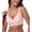 04-Pink, variant on Womens Seamless Bra No Underwire Comfortable Wireless Bralettes Push Up V Neck Bras Full Coverage Everyday Basic Bra