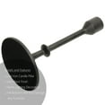Better Homes & Garden 7.8" Decorative Black Cast Iron Taper Candle