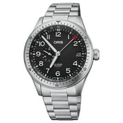 Oris Big Crown ProPilot Timer GMT Automatic Stainless Steel Black Dial Date Mens Watch 748 7756 4064-07 8 22 08