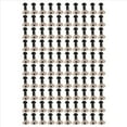 thumbnail image 2 of 100 Piezas de 6 Mm PláStico Negro Arandelas Seguridad para Juguetes Peluche Ojos Marioneta MuñEca, 2 of 5
