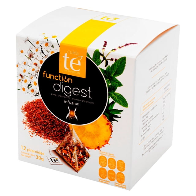 Té de Infusion Digest 12 Piramides Cuida te 12 piramides