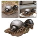 thumbnail image 5 of Resina Caracol estatua de jardín escultura espacio exterior muñeca casa colección decoración del DYNWAVEMX Estatua de caracol alienígena, 5 of 7
