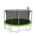 thumbnail image 6 of 16FT Outdoor Trampoline for Kids and Adults with Basketball Hoop, SEGMART Recreational Trampoline with Safety Enclosure Net, Heavy Duty Trampoline with 1320LBS Weight Capacity for Backyard, Patio, 6 of 8