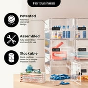 Lockabox One™ Crystal | Premium Lockable Storage Box | 10 Litre Combination Lock Box For Food, Medicine & Home Safety | BPA-Safe