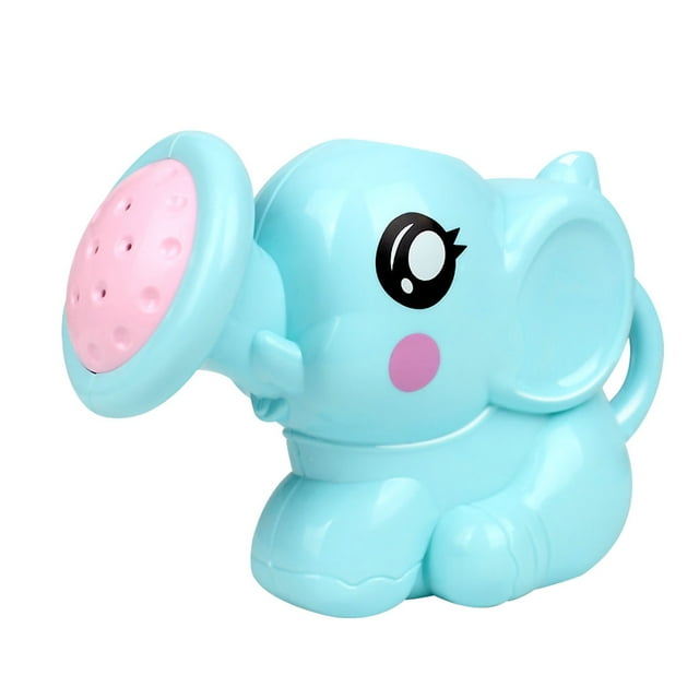 Vogacara Rociador de mano de plástico para bebés con forma de animal para niños, juguete de baño para niños Juguetes azul Vogacara FN000319-02