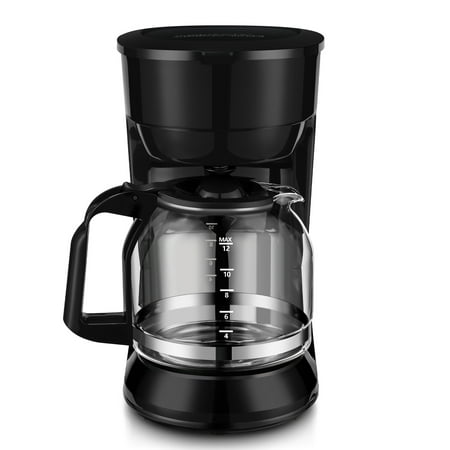 Mainstays Black 12-Cup Drip Coffee Maker