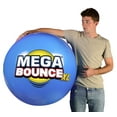 thumbnail image 2 of Wicked Mega Bounce XL - The World's Bounciest Inflatable Ball! Extra Large Bounce Ball For All Terrain Bounceability! Super Grip Graphics Outdoor Exercise Ball To Catch Easily. Blue or Red, 2 of 8