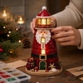 thumbnail image 6 of Christmas Diy Lighted Sea Glass-Style Lighthouse Kit,Christmas Themed Diy Set With Led Light Lighthouse,Holiday Decor Handmade Christmas Gift For Adults, 6 of 6