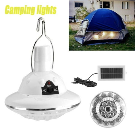 Garosa Portable Solar Powered 22 Led Hanging Tent Light Bulb