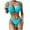 Sky Blue, variant on Elainilye Fashion Swimming Suits for Women Solid Sexy Steel Bracket Solid Bikini Push-Up Padded Swimwear Swimsuit Beachwear Set,Black