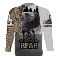 thumbnail image 3 of Camisa Casual Calavera Impreso 3d Playera De Manga Larga To, 3 of 5