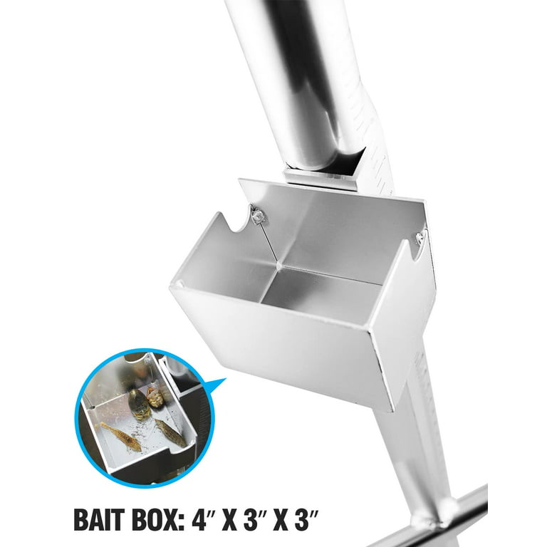 Exact Design [2022 Upgraded] Sand Spike with Bait Box, Protective