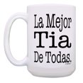 thumbnail image 2 of ThisWear Regalos Para Tia Mejor Tia De Todas The Best Aunt Birthday Gifts 15oz Coffee Mug, 2 of 4