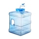 thumbnail image 3 of Contenedor de agua Jarra de agua portátil con asa Tanque de agua Barril de almacenamiento de agua a prueba de fugas Portabotellas de agua para acampar , Cuadrado 10L shamjiam Cubo para exterior, 3 of 8