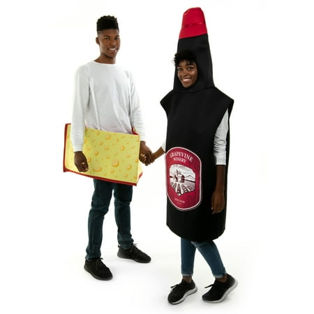 Hauntlook Wine and Cheese Couples Costume - Halloween Outfits for Parties and More