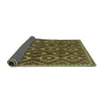 thumbnail image 2 of Ahgly Company Indoor Square Abstract Turquoise Blue Modern Area Rugs, 8' Square, 2 of 4