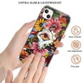 thumbnail image 2 of Flower Eyes Case Compatible with iPhone 14,Aesthetic Art Design TPU Bumper Cover Case, 2 of 6