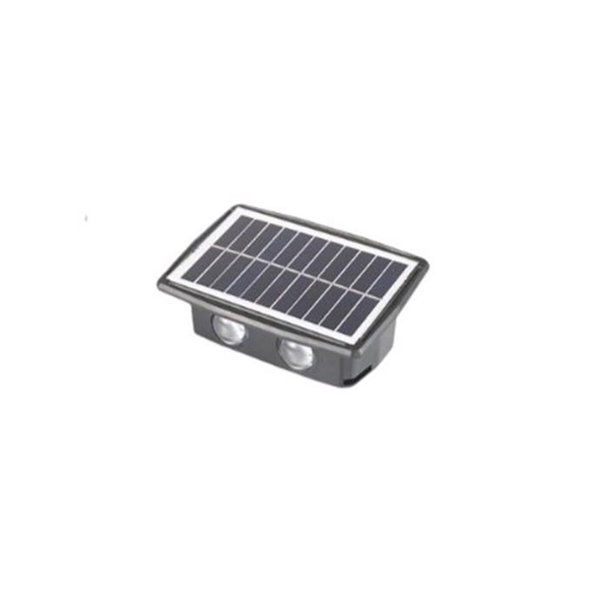 Advancent Lámpara solar Jardín Luz Patio Iluminación Accesorios para el hogar de larga duración Lámparas de carretera multiusos Suministros Iluminación y accesorios 3000 K/4 cabezas 15.5*9.8*6.1 cm