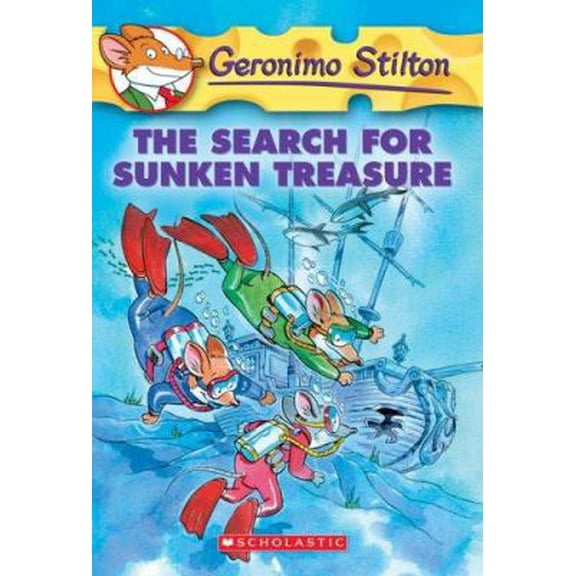 Pre-Owned The Search for Sunken Treasure (Geronimo Stilton #25), 25 (Paperback) 043984116X 9780439841160
