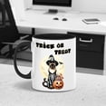 thumbnail image 4 of Trick or Treat Siamese Needs Candy Happy Halloween Night 11oz Accent Two-tone Mug Cat Lover Kitten Owner Gifts Coffee Tea Cup - 02020, 4 of 5