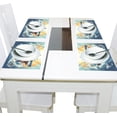 thumbnail image 4 of Ryvnso Placemats Set of 4 Shark in Ocean Dining Mats Heat-Resistant Non-Slip Washable Table Mat, 4 of 8
