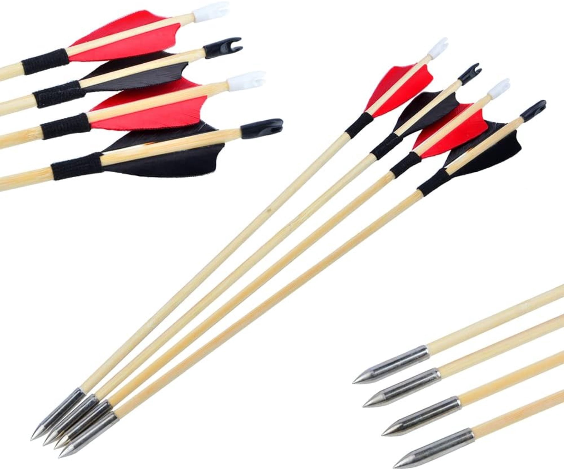 Clianle Archery Mini Bow and Arrow Set Mini Recurve Bow Hunting Longbow Mini Compound Bow Right Left Hand for Shooting Practice
