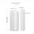 thumbnail image 4 of Monstrate Sensor de puerta WiFi para el hogar Compatible con el Asistente de Google, Detector de apertura/cierre de puerta inteligente, alarma de seguridad Electrónica, 4 of 6
