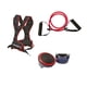 thumbnail image 1 of Kit De Ejercicio Para Fuerza Chaleco Con Peso 8 Lb Liga De Resistencia Extra Fuerte Y Lagartijeros Giratorios Set De Entrenamiento En Casa, 1 of 7
