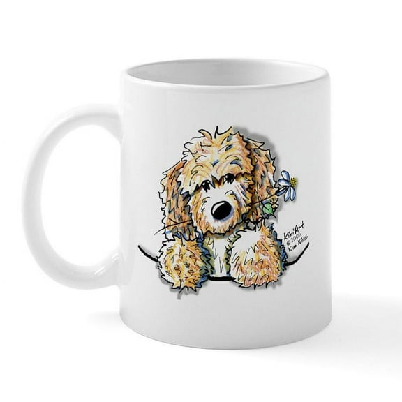 CafePress - Bailey's Irish Crm Doodle Mug - 11 oz Ceramic Mug - Novelty Coffee Tea Cup