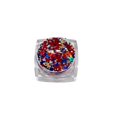 thumbnail image 2 of Bâton Pailleté du 4 Juillet, Paillettes Rouges Blanches et Bleues pour le Visage, Bâtons Pailletés pour les Cheveux, Paillettes Étoile de la Fête de l'Indépendance, Décalcomanies d'Ongles à Sequins du 4 Juillet Confettis Mixtes pour Femmes Filles Décoration d'Ongles pour le Corps (g), 2 of 8