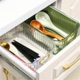 thumbnail image 7 of Clear Storage Bins Basket, Plastic Pantry Bin Organizer, Acrylic Organizers, Pantry Organization and Storage with Handles, for Bathroom, Cabinet, Cupboard, Kitchen, Fridge, Closet Organization, 7 of 7