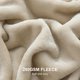thumbnail image 4 of Manta Hansleep Taupe de Forro Polar Queen 229x229 cm Acogedora, 4 of 9