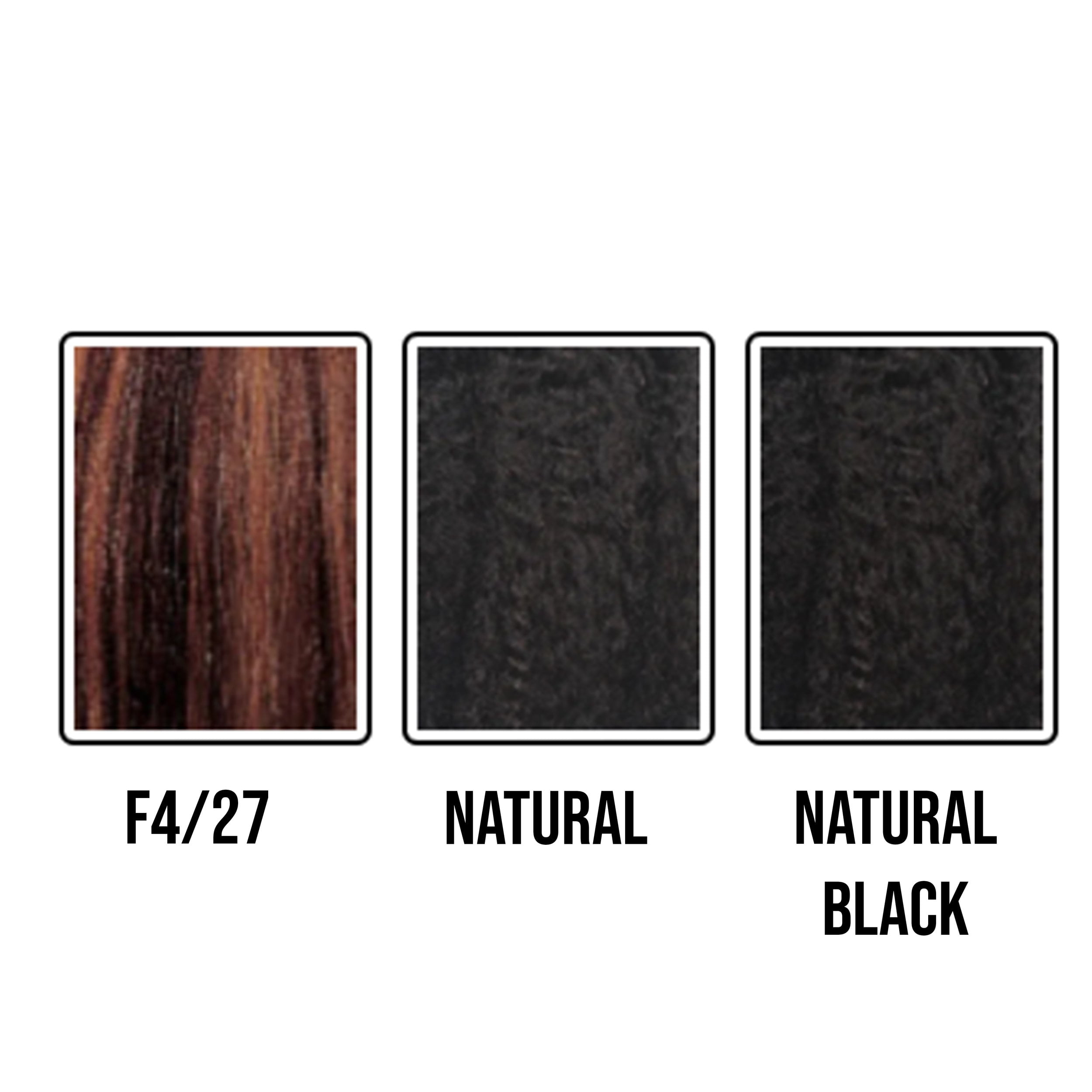 Zury Natural Dream Clip On Hair Extensions, Natural Yaky 14", Color Natural