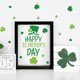 thumbnail image 3 of Calcomanías de pared con diseño de trébol y sombrero de trébol para el día de San Patricio, calcomanías para pared con plantas verdes, calcomanías para ventanas, calcomanías para el dormitorio,, 3 of 8