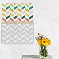 thumbnail image 4 of 1pc Herringbone Geometric Wall Stencil Striped Herrringbone Stencils Template Plastic Chevron Wall Stencils, 4 of 9