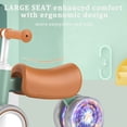 thumbnail image 2 of Colorful Lighting Baby Balance Bike for 1 Year Old Boys Girls 12-24 Month Toddler Balance Bike, 4 Wheels Toddler First Bike, 10-36 Month First Birthday Gifts Toys, 2 of 8