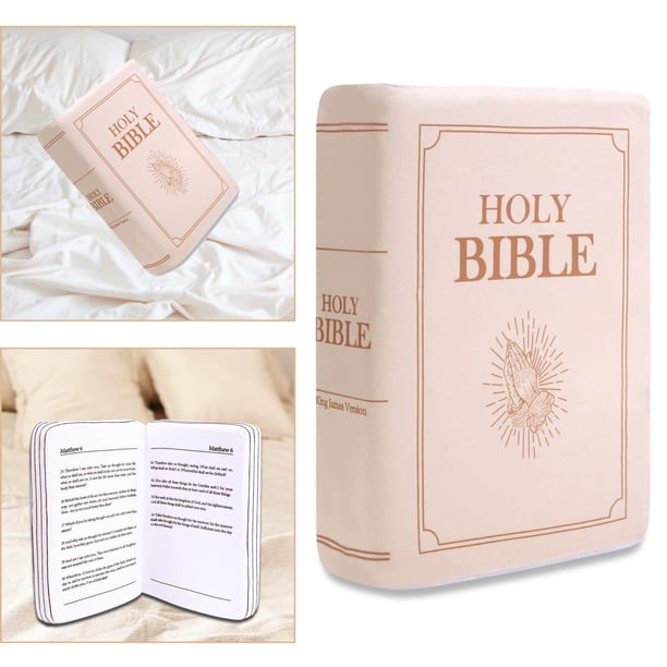 Libro de peluche Bible Pillow VKMON que se abre para niños y adultos