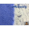 thumbnail image 3 of Faux Fur Long Pile ULTRA MONGOLIAN 2 TONE ROYAL BLUE Fabric / 64" W / Sold by the yard, 3 of 3