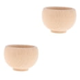 thumbnail image 1 of Tholdsy Wooden Tea Pot Kitchen Accessories for Tea Play Party Pretend Childrens 2piezas tazón de té pequeño, 1 of 6