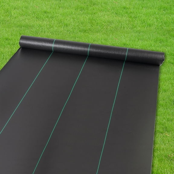Garden Landscape Fabric 4x180ft Weed Barrier Fabric Heavy Duty,Weed Blocker Fabric, Garden Landscaping Fabric for Underlayment, Gardening Ground, Commercial Driveway Weed Block Cover Mat