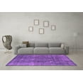 thumbnail image 3 of Ahgly Company Indoor Rectangle Oriental Purple Industrial Area Rugs, 8' x 10', 3 of 4