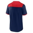 thumbnail image 3 of Men's Fanatics Navy/Red Cleveland Indians Cooperstown Collection True Classics Walk-Off V-Neck T-Shirt, 3 of 3