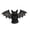 7.1 Inch Bat J, variant on THOPBPRK 2026 Black Halloween Pumpkin, Halloween Seaweed and Pumpkin Decorations Fall Table Centerpiece for Autumn Fall Holiday Party Home Decor and Festive Fireplace Mantel Display , 11.8 Inch A