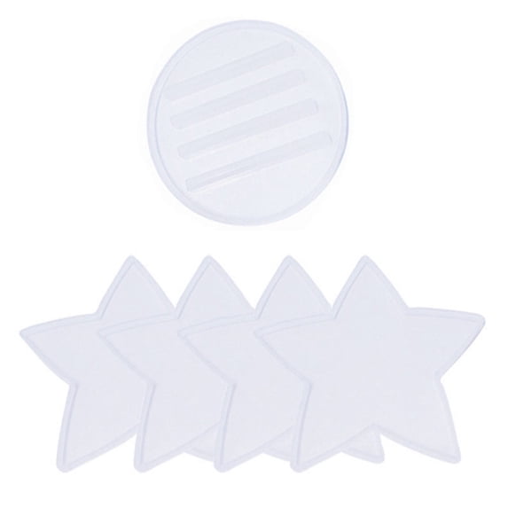 5PCS Coaster Resin Molds, Coaster Silicone Molds for Epoxy Resin with Storage Box Mold, Upgraded Coaster Molds for Resin Casting, Epoxy Resin Molds for DIY Resin, Cups Mats, Home Decoration
