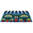 thumbnail image 3 of Mainstays 18"x30" Blue Flower Shop Coir Fiber Doormat, 3 of 5