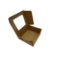 thumbnail image 1 of Cajas Kraft Con Ventana De Acetato (13x13x6cm) Con 20 SimplePack 13x13x6 cms, 1 of 2
