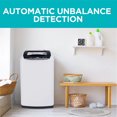thumbnail image 2 of Black + Decker Small Portable Washer, Washing Machine for Household Use, Portable Washer 0.9 Cu. Ft. with 5 Cycles, Transparent Lid & LED Display, 2 of 7